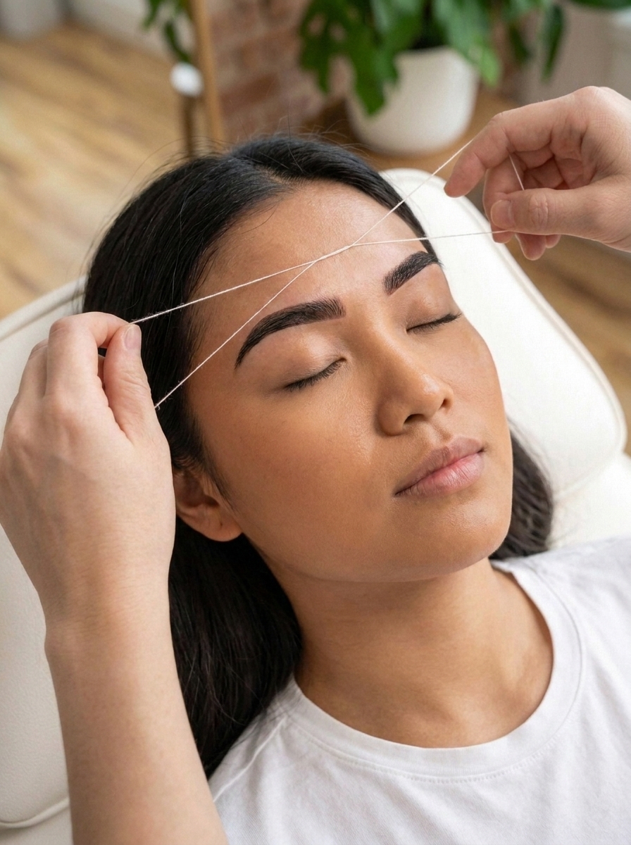 Forehead Threading