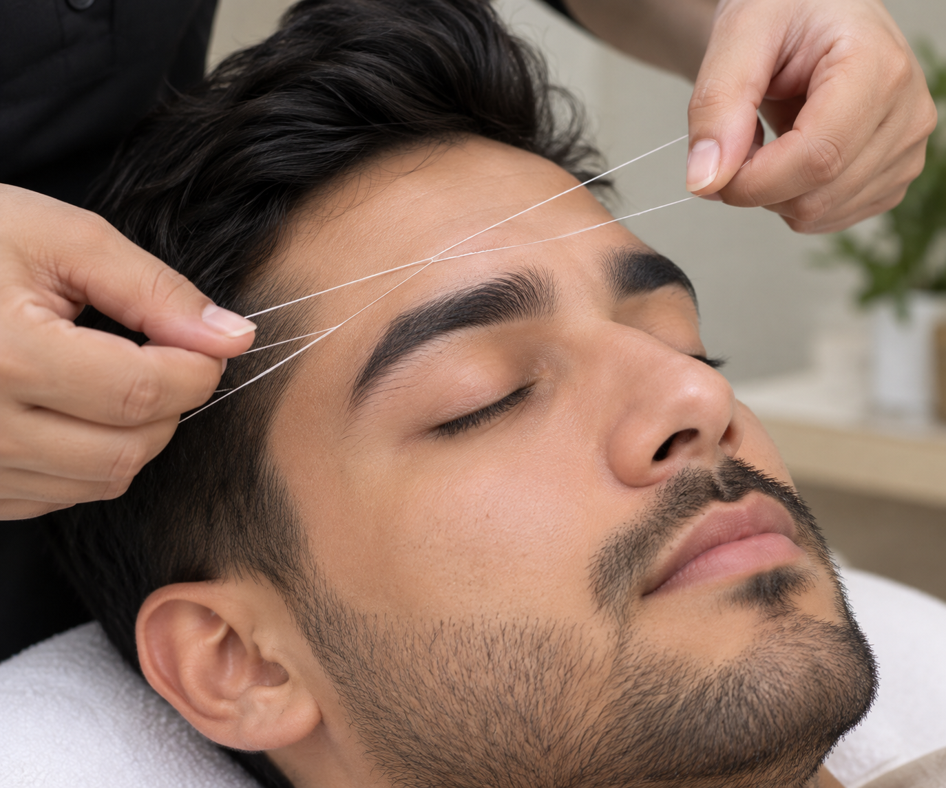 Men's Eyebrow's Threading