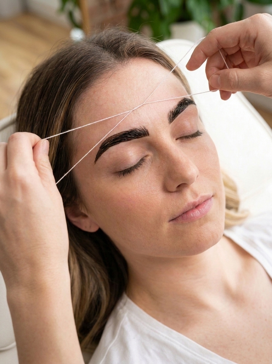 Forehead Threading